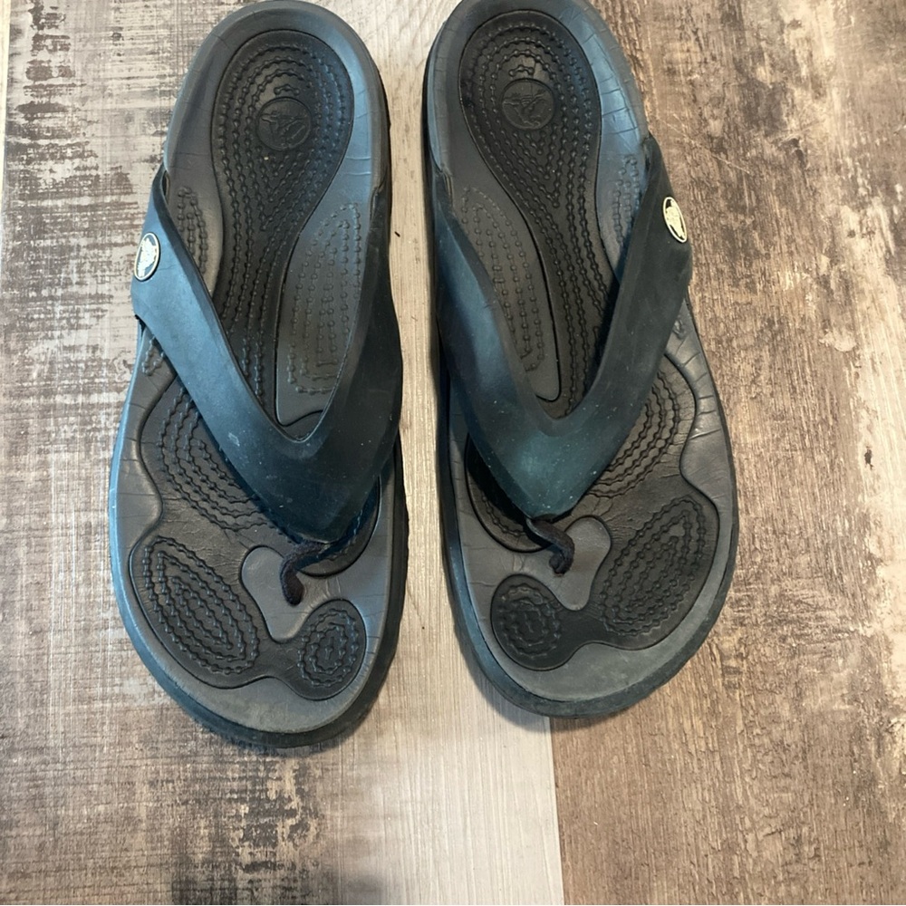 CROCS Ergonomic MASSAGE DIMPLES Fllp Flop BEACH SANDALS - M11